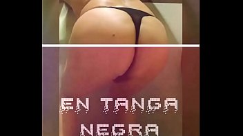 Preview 1 of J Zi - Tanga Negra Exhibici&oacute_n de lencer&iacute_a sexy.