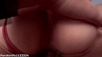 Preview 4 of Teen German Inzest - Round ass stepdaughter loves to ride thick stepdads cock POV