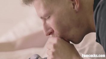 Preview 2 of Shannon Escort - FamilyDick - Hunk Stepdad Sticks His Hard Dick In His Stepson&#039_s Juicy Mouth