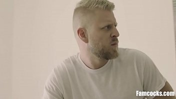Preview 1 of Shannon Escort - FamilyDick - Hunk Stepdad Sticks His Hard Dick In His Stepson&#039_s Juicy Mouth