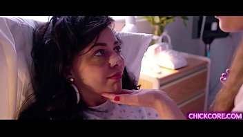 Preview 2 of Falakata Com Full Hd - Horny nurses Casey Calvert and Sarah Vandella feel horny so they started an awsome lesbian 3some with beautiful patient Whitney Wright.