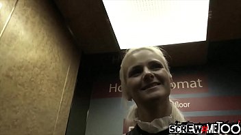 Preview 1 of Viet Nm - SCREWMETOO Blonde Pony Tail Prague Slut Fucks Foreign Dick