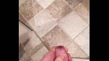 Preview 3 of Naat Poshto - Edged cock cums fast after jerking off in shower