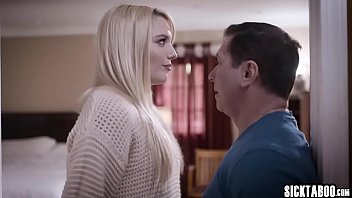 Preview 3 of 3x Moves - Naughty blonde stepdaughter seduced a nasty stepdad