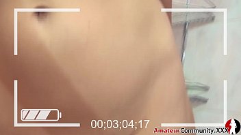 Preview 3 of Son Ass For Fucked - Cute Hippie gentle fingering in bathroom