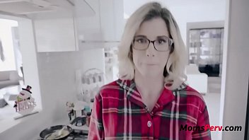 Preview 2 of Tight Tanktop - Under The Mistletoe with Step Mom- Cory Chase