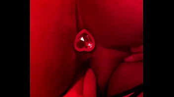 Preview 2 of Bull Milk - Pretty Pussy Fingered With Anal Plug