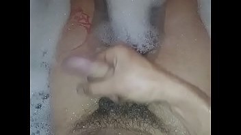 Preview 3 of Naked Interview - Cumshot at bath time