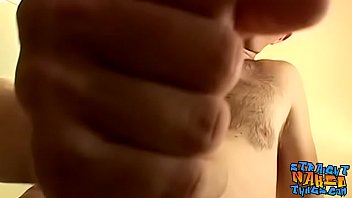 Preview 4 of Hindi Sunlit - Hairy amateur straightie Bryce Corbin jacking off for cum
