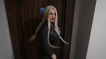 Preview 1 of Xxxwww Japan - Hard Fucked Stranger In The Mouth In The Elevator,  Public Sex With A Housemate