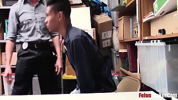 Preview 1 of Calisa Ink - Stealing Gets This Black Teen In Trouble With Cop