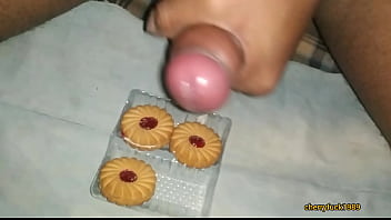 Preview 1 of Milf Sucks Cock And Rubs Pussy - Creamy Cookies