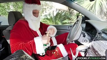 Preview 1 of Donkey Fuck Horse - Christmas Fam Orgy - Charlotte Sins