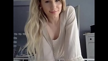 Preview 1 of Pashto X Vedo - Beautiful Blonde T Girl Webcam Show