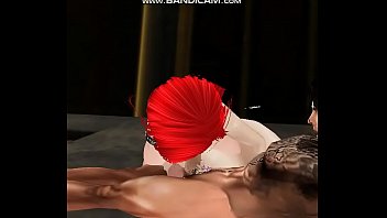 Preview 4 of Yumeno Takes - Red Hair Teen Whore CatLuv takes daddy&acute_s cock