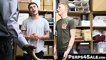 Preview 2 of Dog Vs Man Fucking - Perps4Sale.com - Britain Wesbury &amp_ Nathaniel Burts &amp_ Devin Trez - Two Sweet shoplifters drilled hard and ass pounded deep by BBC