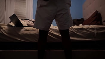 Preview 1 of Wwwshemael Six - Fit black teen strokes his BBC when he&#039_s home alone