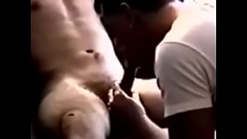 Preview 1 of Dani Daniels Huge Cock - Vinnie sucking straight Tony,  edited to focus the best parts