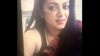 Preview 1 of Indian Hanging Boobs Mature - Cumshot for mallu actress  Jennifer Antony