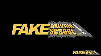 Preview 1 of Dictator And Nars Xxx - Fake Driving Beautiful babe Ginebra Bellucci first driving lesson