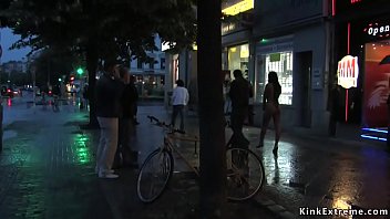 Preview 4 of Time To Fuck Mom - Shaved busty slave fucked in public