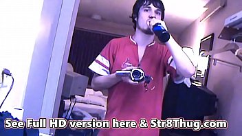 Preview 3 of Bba X - Chocolate Covered Piss Drinker - Vocal to the faggot  ha ha ha - Str8Thug Str8ThugMaster