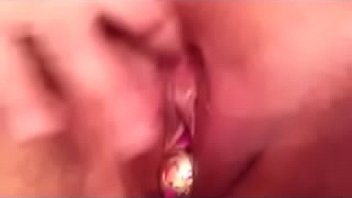 Preview 4 of Lesbian Cum Ass - She rubs her plump wet pussy so well