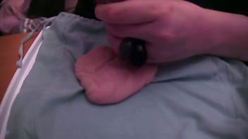 Preview 3 of Cathy Heaven Drink Piss - playing with a very soft and limp fake cock [no audio]