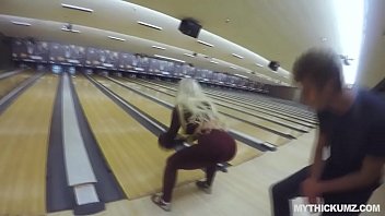 Preview 1 of Pussy Slime12 - Thicc Brandi switches bowling balls for real ones