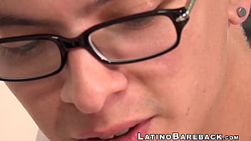 Preview 1 of Femal 2 - Office twink bangs his Latino friend raw and hard