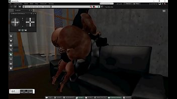 Preview 2 of Eith Pee - Tanned bimbo futa fucking bbw