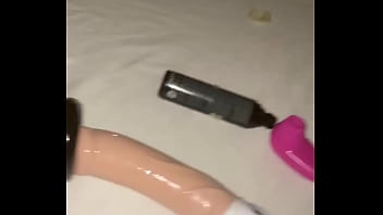 Preview 2 of Hot Pussy Lickng - Vacuum dildo thriller