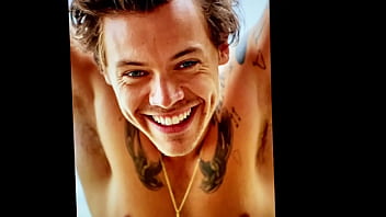 Preview 1 of Boobs Nipple Suk - Harry Styles Gay Cum Tribute