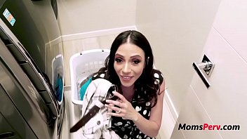 Preview 2 of Porn Aleksi - Stepmom Needs Stepson&#039_s Help For Laundry- Ariella Ferrera