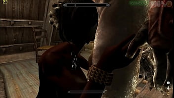 Preview 1 of No Fakes 100 Real Houwives - Skyrim sex Compilation