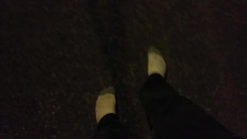 Preview 3 of Cena Roberts - Making My New Socks Absolutely FILTHY