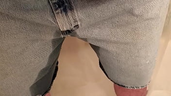 Preview 3 of Todd Sling - Pissing my self in the shower,  love the feeling of warm piss all over me