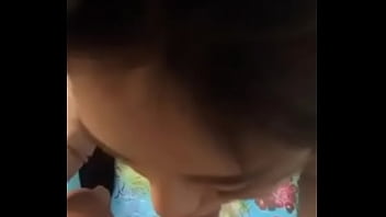 Preview 4 of Bizarr Creampie - Beautiful asian girl sucking dick