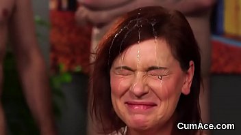 Preview 4 of Xxx37 - Naughty doll gets sperm shot on her face sucking all the sperm
