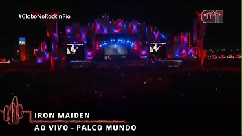 Preview 2 of Lesbian Psank - Iron Maiden rock in rio 2019
