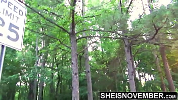 Preview 2 of Waterfall Pussy - HD To Attract A Man,  I&#039_m Walking And Exposing My Brown Big Ass Wedgie Outdoors With Fingering,  Cute Petite Young Blonde Ebony Msnovember Walking And Flashing Wet Pussy And Curvy Booty Cheeks In Public Exhibition on Sheisnovember