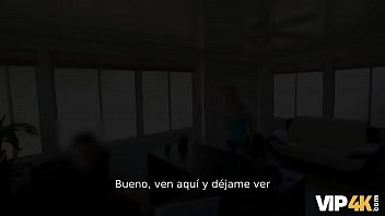 Preview 2 of Ro Xnxx - VIP4K. Hombre toma c&aacute_mara y organiza casting porno en agencia de pr&eacute_stamos