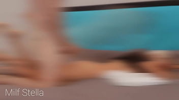 Preview 4 of Www Cutbrik Com - Stella Desperately Needs Neighbor&#039_s Dick - The Annoying Neighbor E03 - MILF STELLA FREEBIE