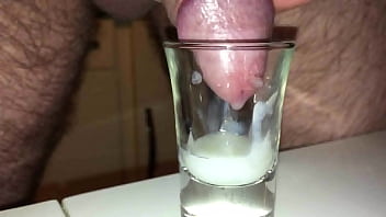 Preview 3 of Andrey Bitoi - cum in shot glass