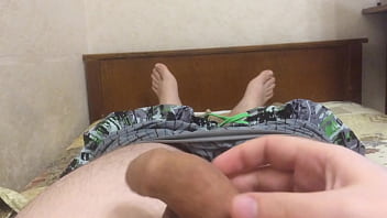Preview 1 of Mom Strory - Masturbation of a small penis