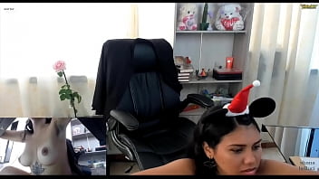 Preview 3 of Lena Reif New Video - Naughty Shana plays in the office 12.19.19.