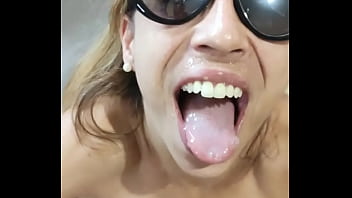 Preview 3 of Sunny Lonely Xxx - Laugh a lot getting mouthful of cum