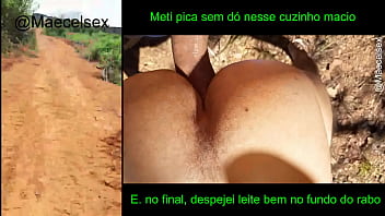 Preview 2 of Pee Depression - Arrombei o cuzinho do safado no meio do mato
