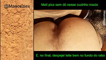 Preview 4 of Pee Depression - Arrombei o cuzinho do safado no meio do mato