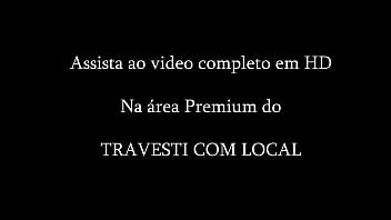Preview 4 of Nasty Auntie Footjob - Travesti dotada fode novinho rabudo no natal